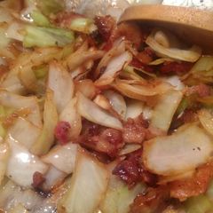 A picture of Super Tasty Fried Cabbage.