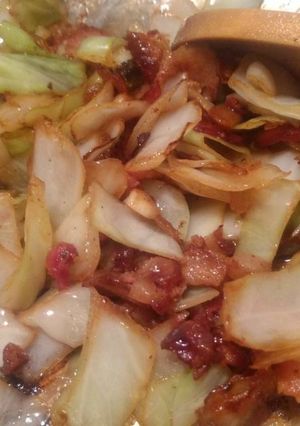 A picture of Super Tasty Fried Cabbage.