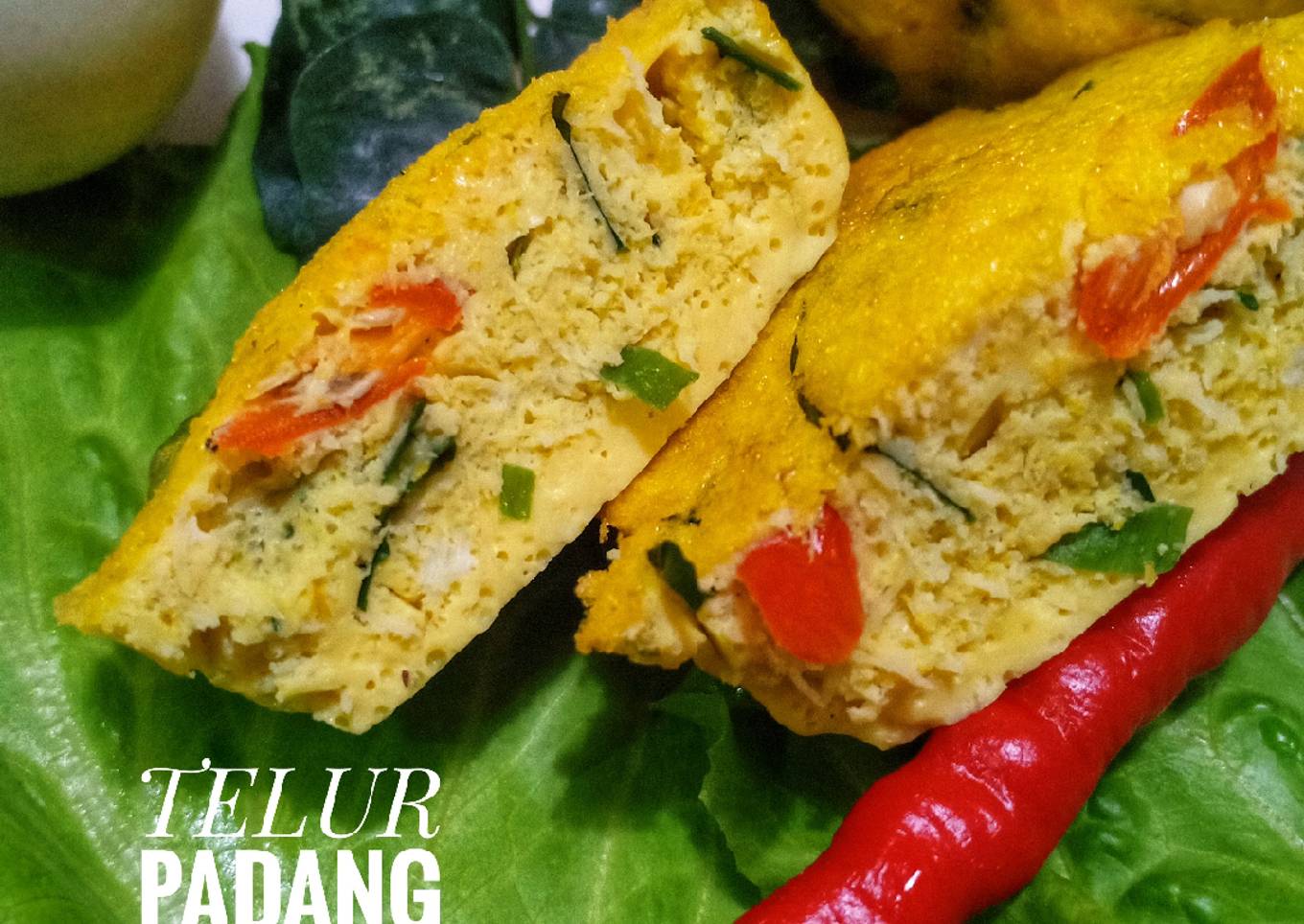 Telur padang airfryer bebek diet no minyak foto step by step