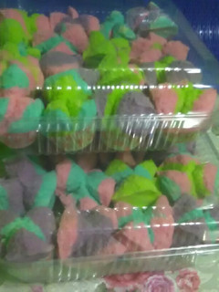 Foto resep Bolu kukus mekar warna warni