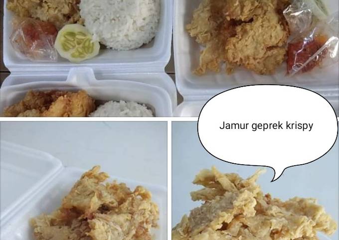 Resep Jamur krispy ekonomis, cocok untuk jualan 😍, Enak Banget