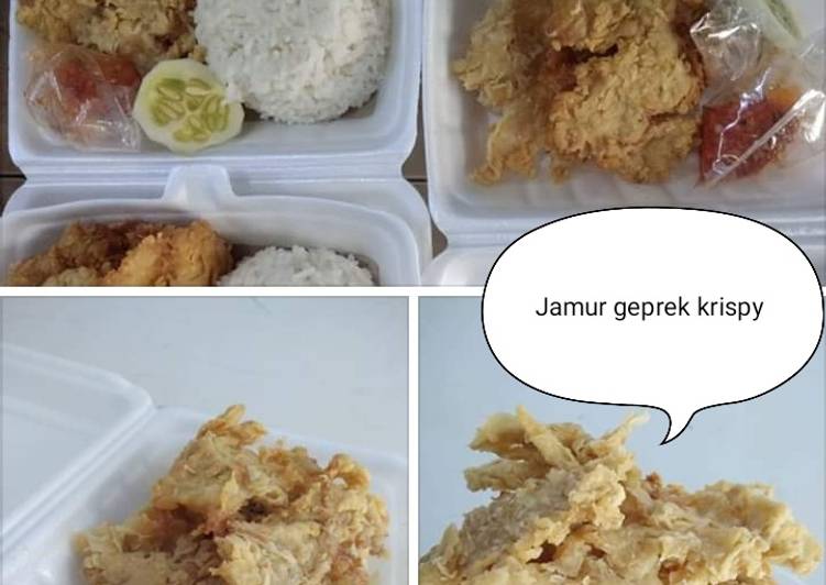 Jamur krispy ekonomis, cocok untuk jualan π