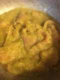 Chicharrón en salsa verde