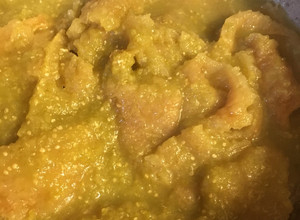 Una foto de Chicharrón en salsa verde