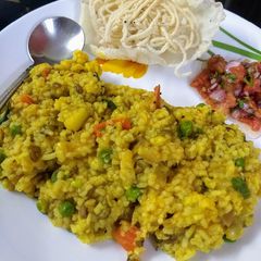 One pot meal Vegetable khichadi A picture of One pot meal Vegetable khichadi.