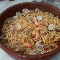 Una foto de Spaguetis a las tres salsas