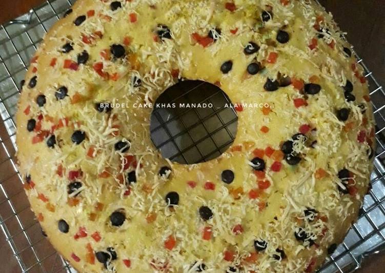 Resep Brudel cake khas Manado yang Bikin Ngiler