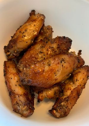 Hình của món Cánh gà nướng (NCKD hoặc lò nướng).