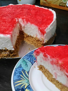 Foto resep No Bake Cheesecake (Cheesecake tanpa oven)