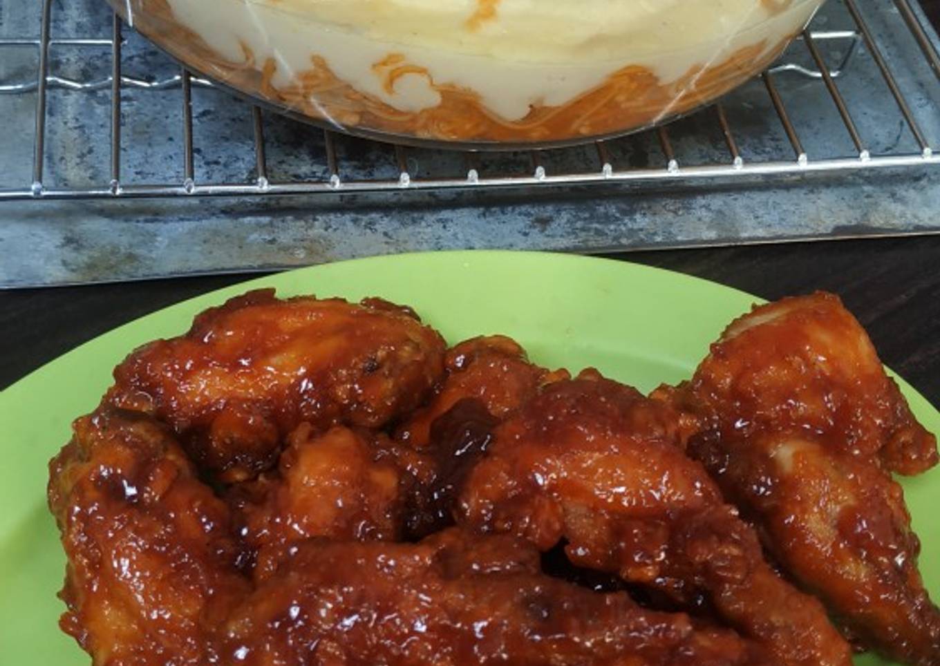 Chicken wing ala richeese kw