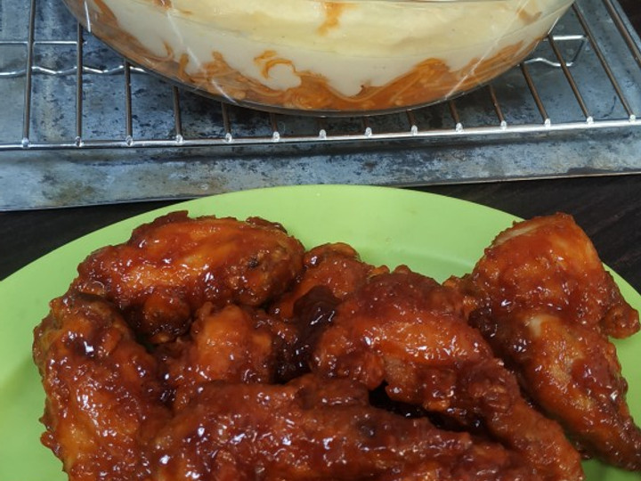 Resep Chicken wing ala richeese kw Anti Gagal