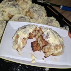 A picture of Cinnamon rolls.