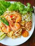 Pad Thai with Prawns