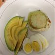 Chayotes rellenos de queso y camarones