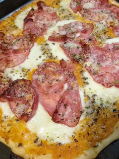Una foto de Pizza de calabaza