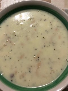 صورة لوصفة شوربة الفطر روعه