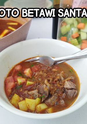 Foto resep Soto Betawi santan