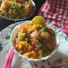 A picture of मसाला ओट्स उपमा(Masala otas upma recipe in hindi).