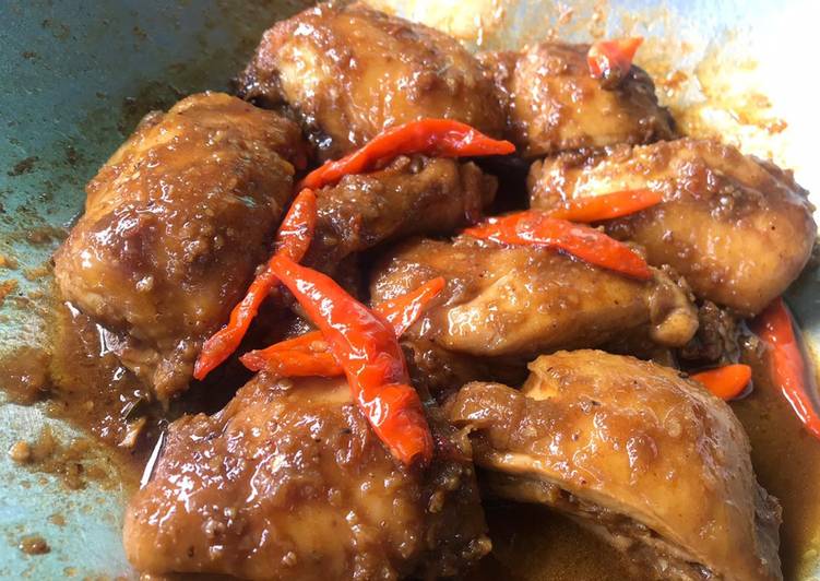 Resep @MANTAP Semur ayam ala Teras Bakaran masakan harian