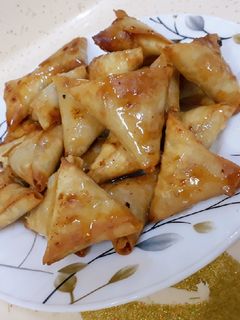 صورة لوصفة السمبوسه العسليه