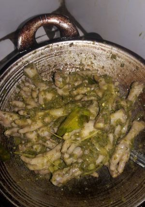Foto resep Ceker sambel ijo pedes nampol