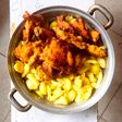 Pollo crujiente