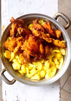 Una foto de Pollo crujiente