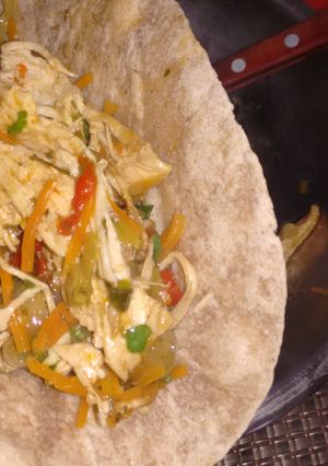 Una foto de Tacos de pollo Express #almuerzo #cena