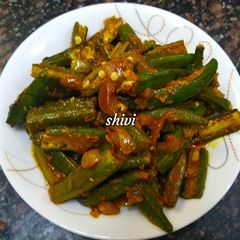 Bhindi Do Pyaza A picture of Bhindi Do Pyaza.