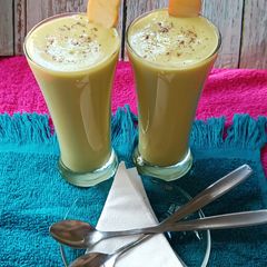 A picture of 5 minutes Coastal Avocado and Apple Smoothie.