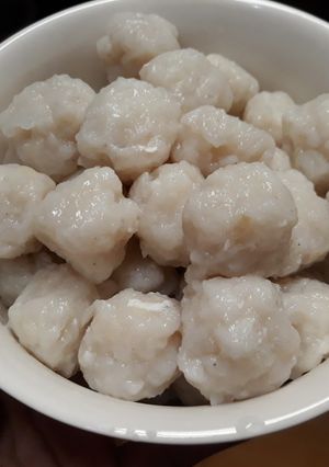 Foto resep Bakso ikan kenyal