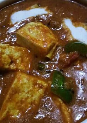 A picture of Paneer Lababdar.