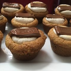 A picture of Peanut butter Smore cookies.