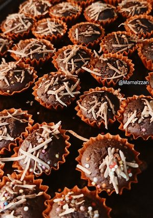 Foto resep Brownies Kering Mini