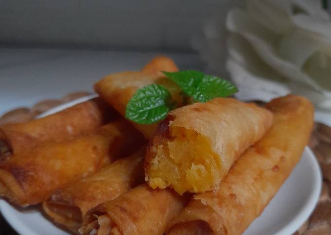 Langkah Mudah untuk Membuat Tape Singkong Keju Aroma, Sempurna