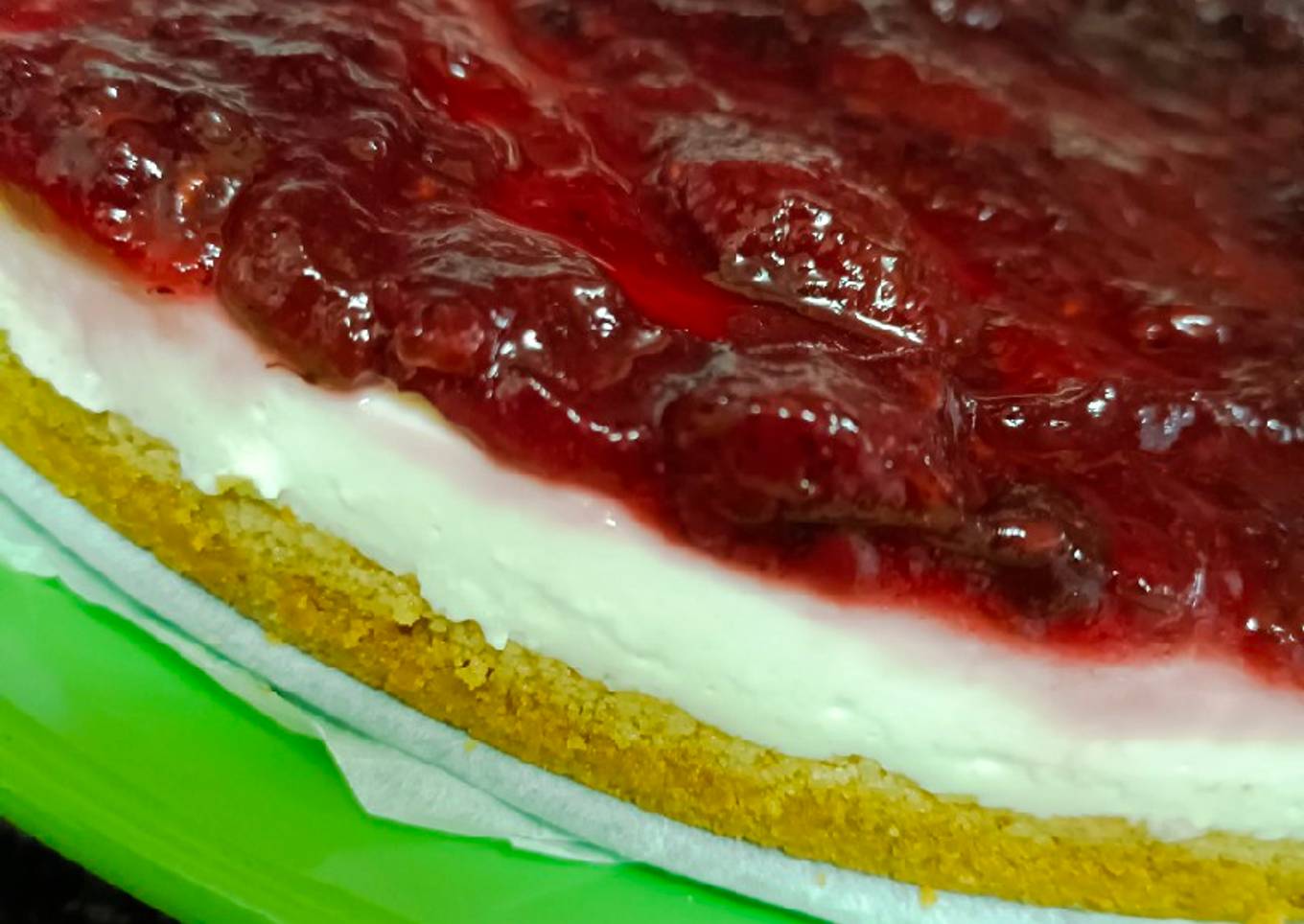 Tarta de queso sin lactosa