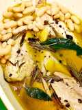 Filetti di sgombro marinati con cannellini