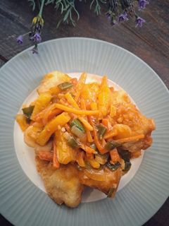 Foto resep Ikan fillet diri asam manis