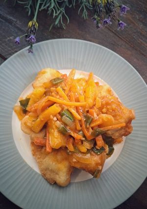 Foto resep Ikan fillet diri asam manis