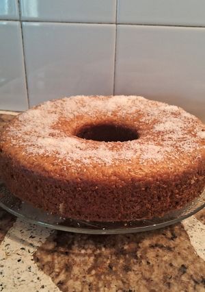 Una foto de Budín vegano de castañas de cajú y maní