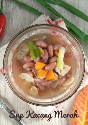 Foto resep (2.12) Sup Kacang Merah (Vegan)