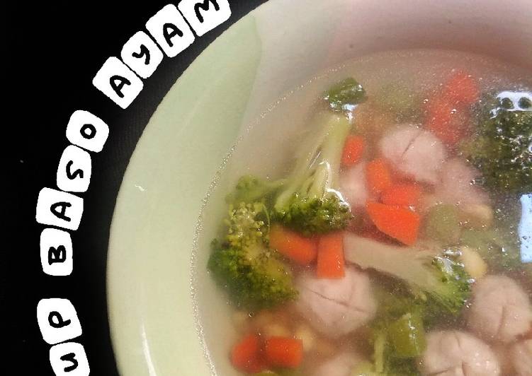 11 Resep: Soup baso ayam simpel Kekinian