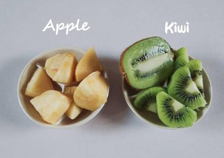 Jus apel mix kiwi