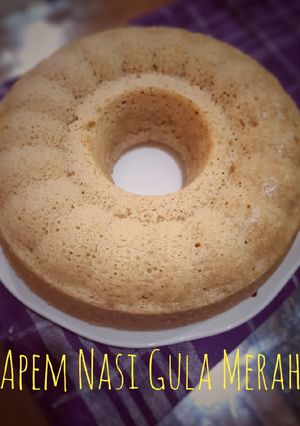 Foto resep Apem Nasi Gula Merah