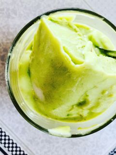 Hình của món Kem Bơ - Avocado ice cream.
