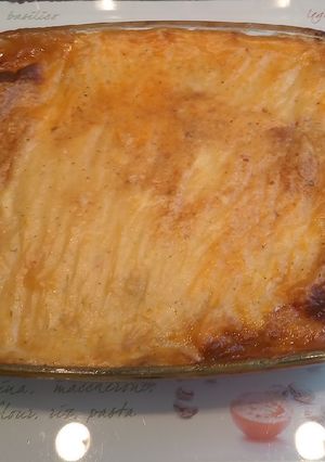 A picture of Vegan Moussaka with Potato Béchamel by Antonis.