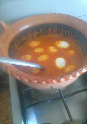 Una foto de Chiltaposo con huevo