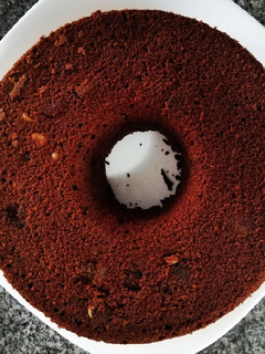 Una foto de Torta negra de vino - Torta Navideña