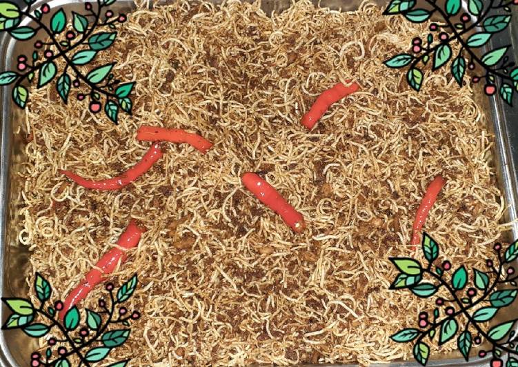 Cara buat Bihun/Mihun goreng abon yang nikmat Untuk Jualan