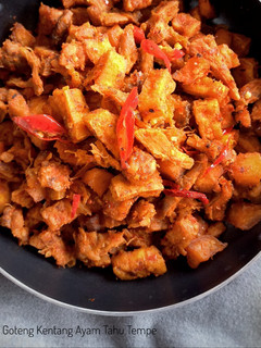 Foto resep Sambel Goreng Kentang Ayam Tahu Tempe